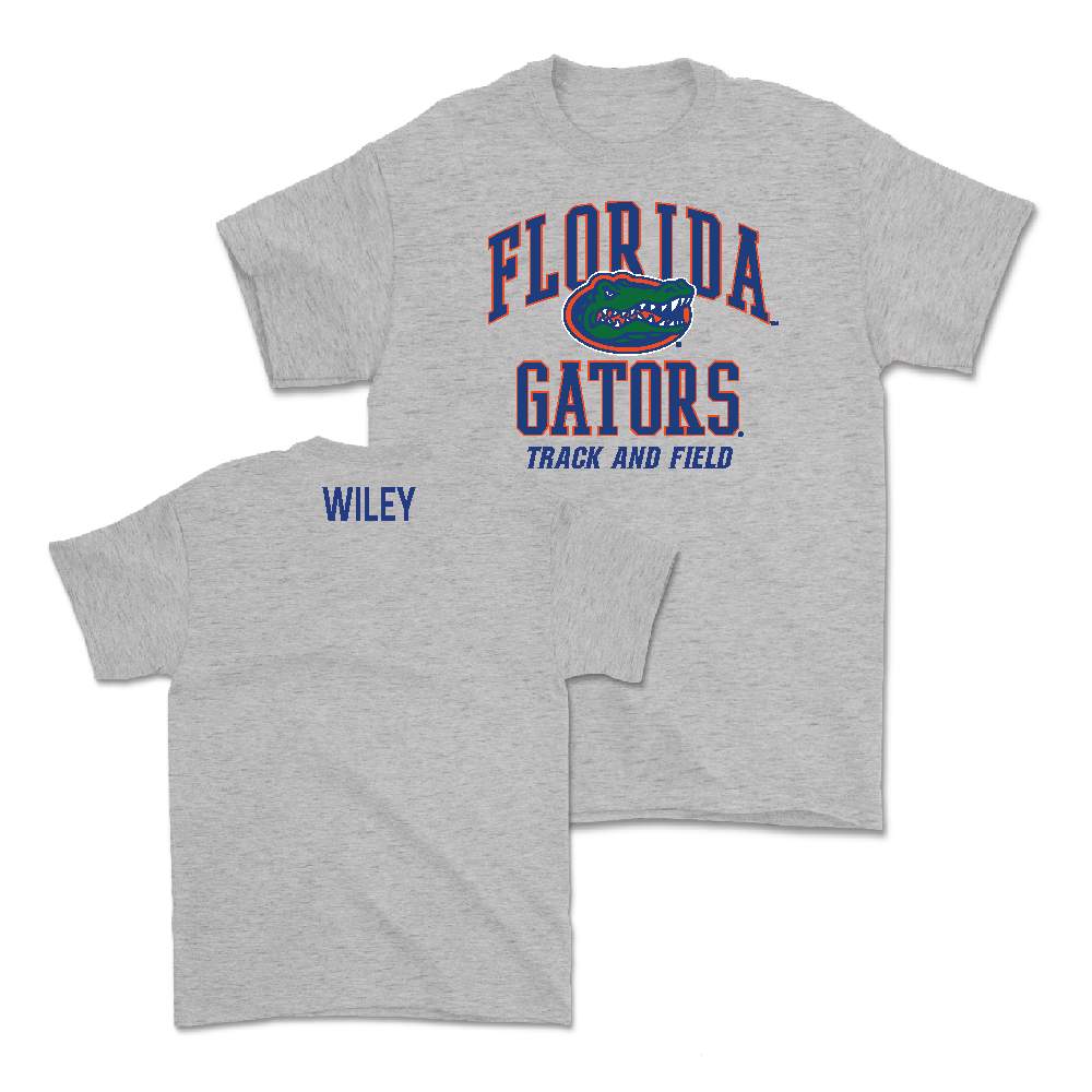 Florida Men's Track & Field Sport Grey Arch Tee - Jaden Wiley