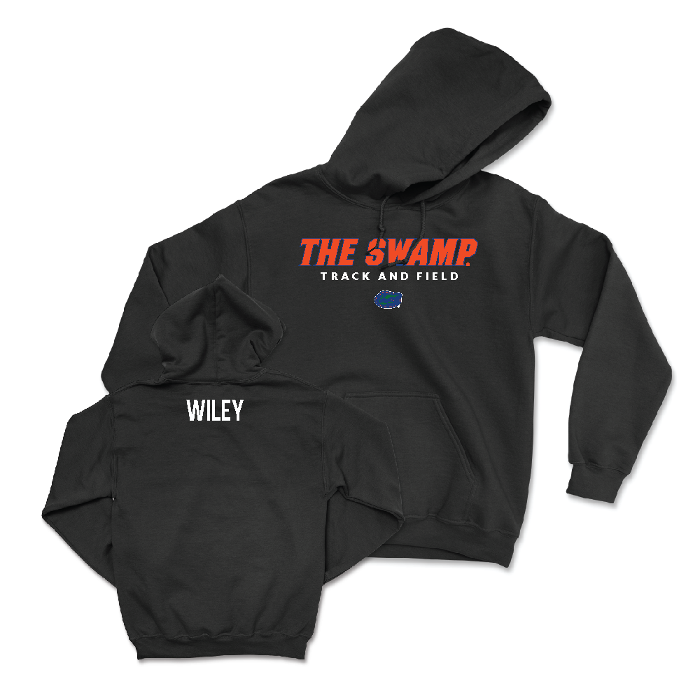 Florida Men's Track & Field Black Swamp Hoodie - Jaden Wiley