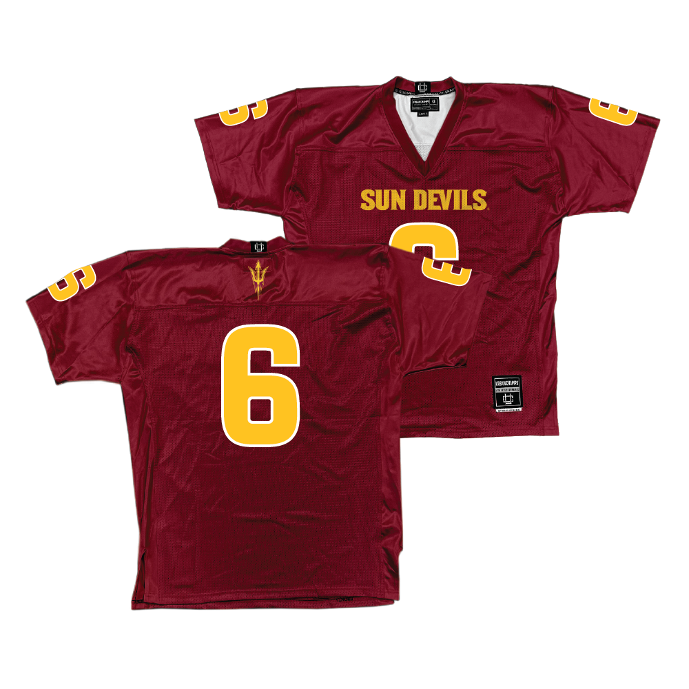 Arizona State Football Maroon Jersey - Macen Williams