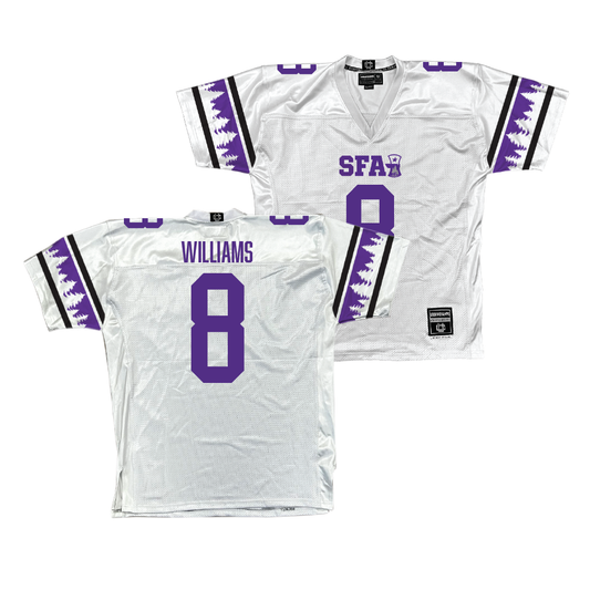 SFA Football White Jersey - Anthony Williams | #8