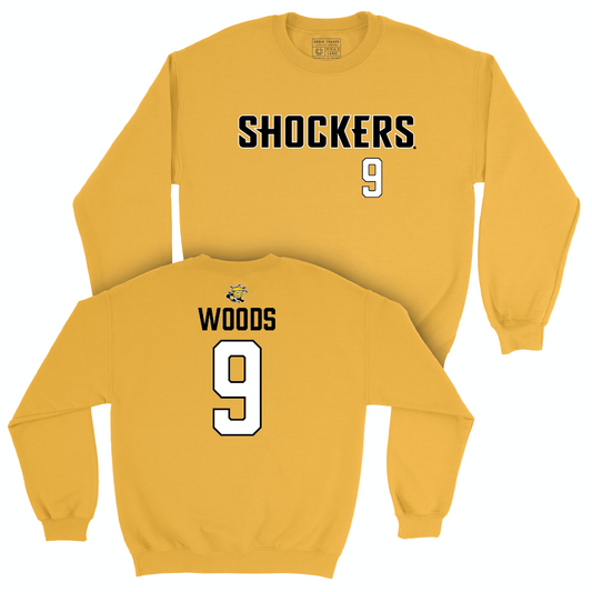 Wichita State Women's Bowling Gold Shockers Crew  - Ashtyn Woods