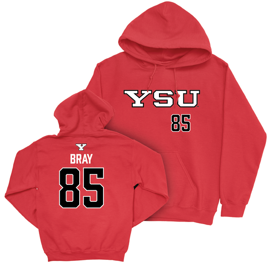 Youngstown State Football Red Sideline Hoodie - Austin Bray Small