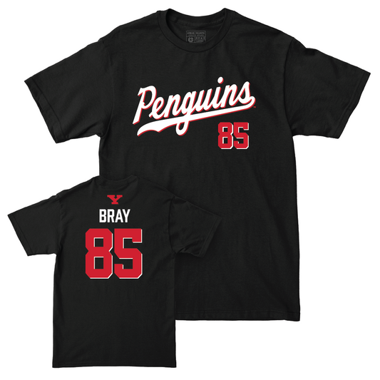 Youngstown State Football Black Script Tee - Austin Bray Small