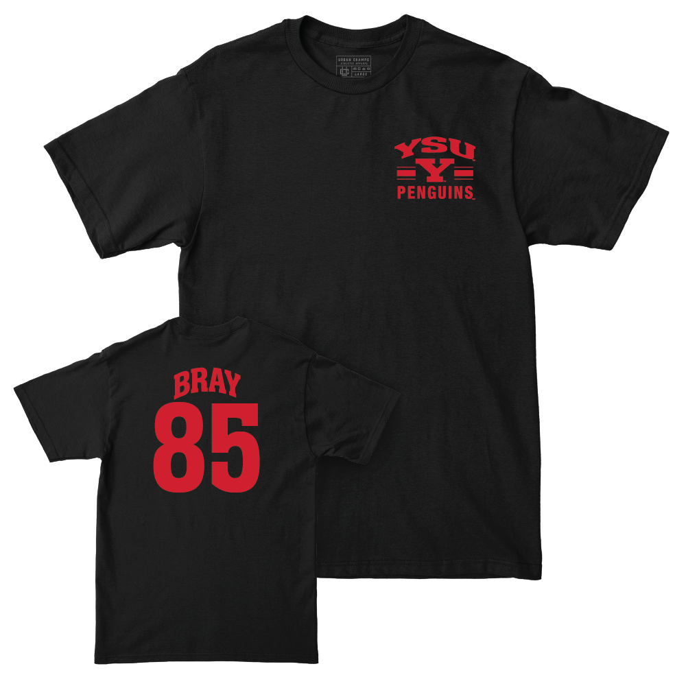 Youngstown State Football Black Victory Tee - Austin Bray Small