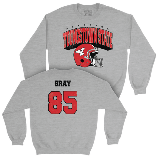 Youngstown State Football Sport Grey Kick Off Crew - Austin Bray Small