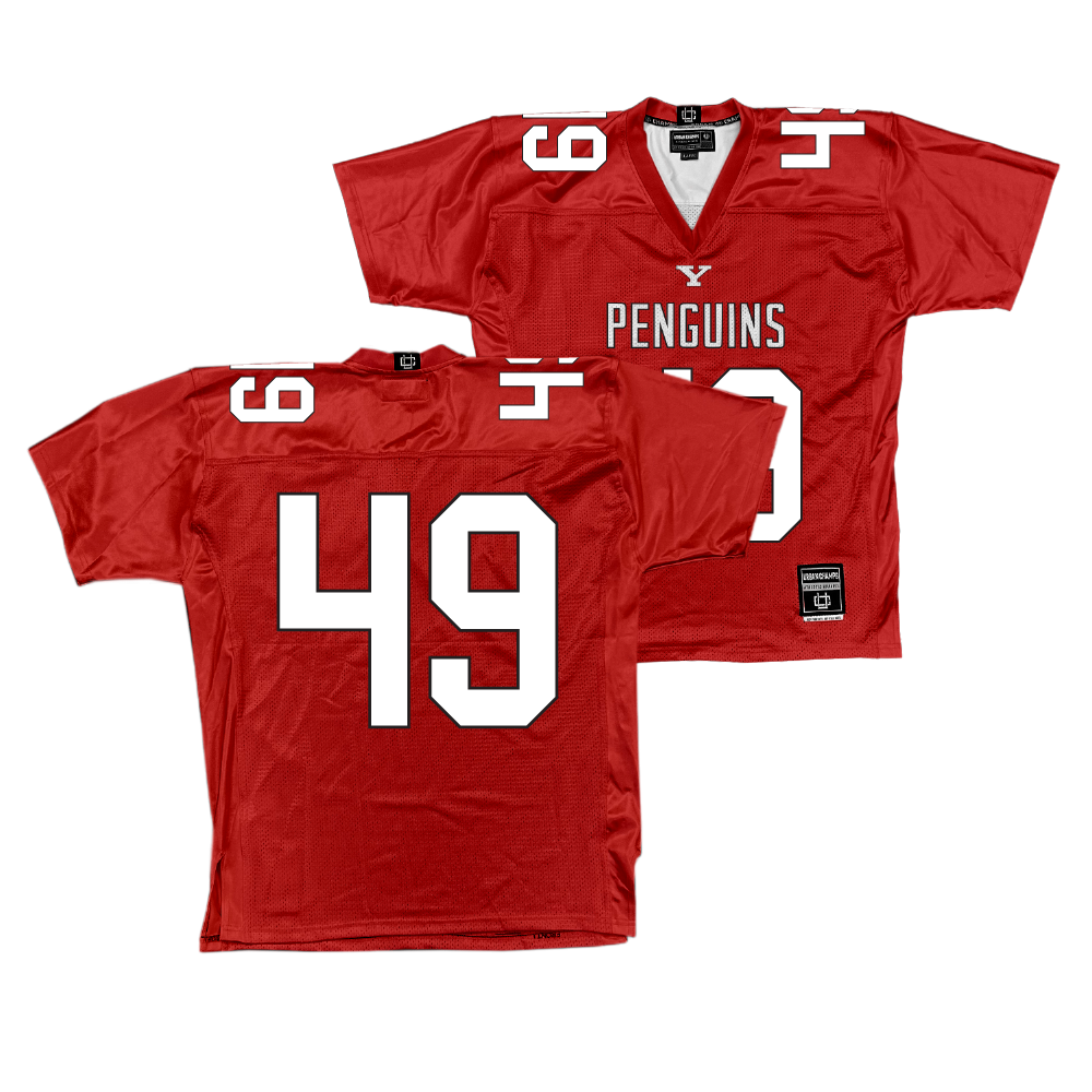 Youngstown State Football Red Jersey - Alex Grace Small