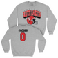 South Dakota Football Sport Grey Kickoff Crew - Andre Jacobs