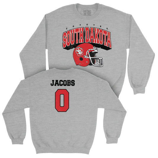 South Dakota Football Sport Grey Kickoff Crew - Andre Jacobs