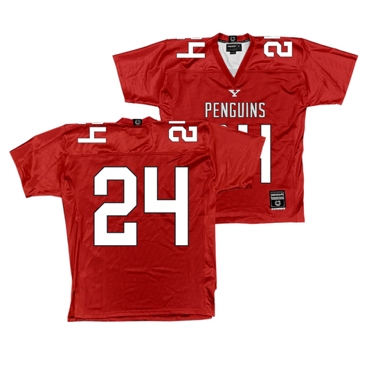 Youngstown State Football Red Jersey - Andrew Lastovka Small