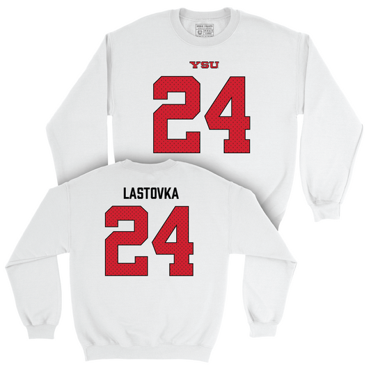 Youngstown State Football White Blitz Crew - Andrew Lastovka Small