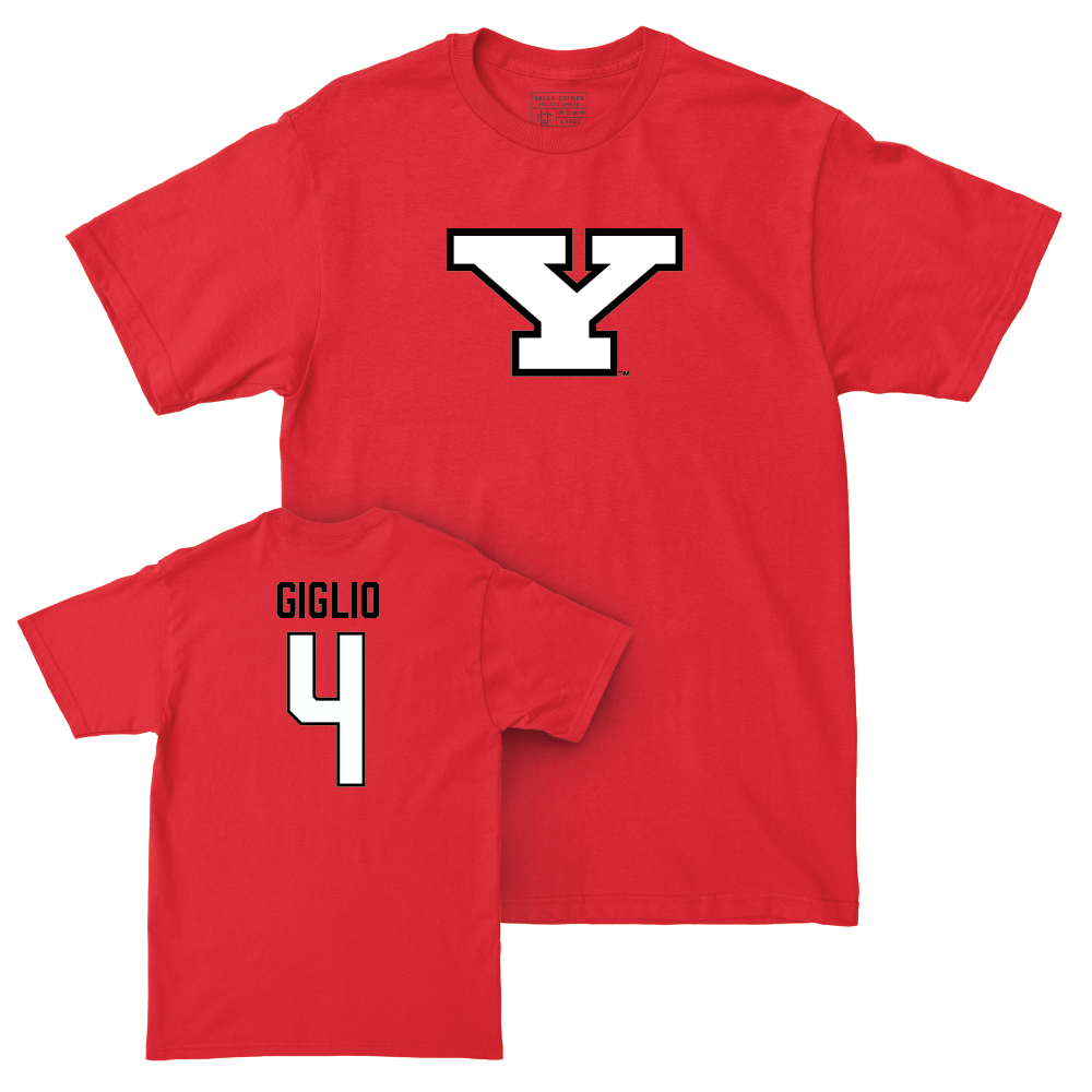 Youngstown State Women's Volleyball Red Legacy Tee - Bianca Giglio Small