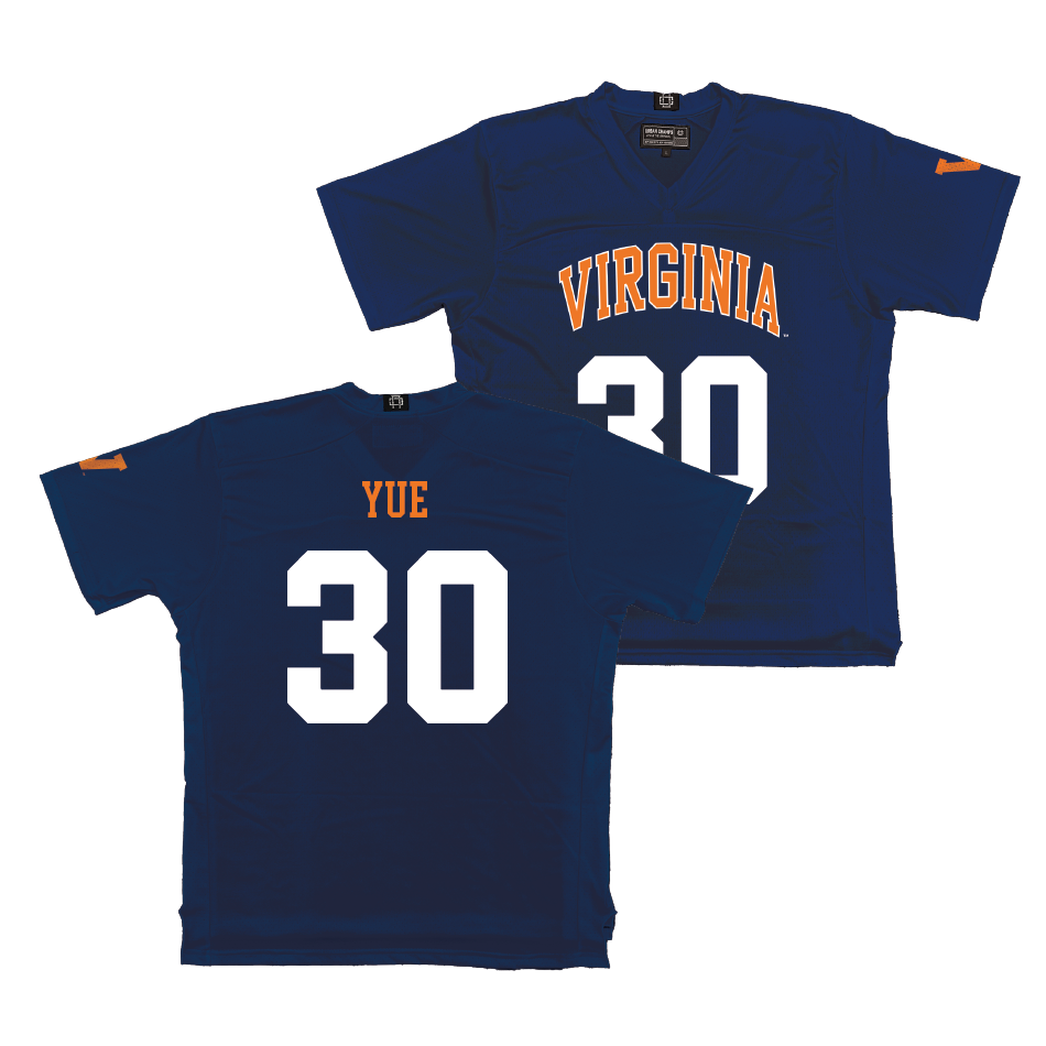 Virginia Men's Lacrosse Navy Jersey - Bennett Yue | #30