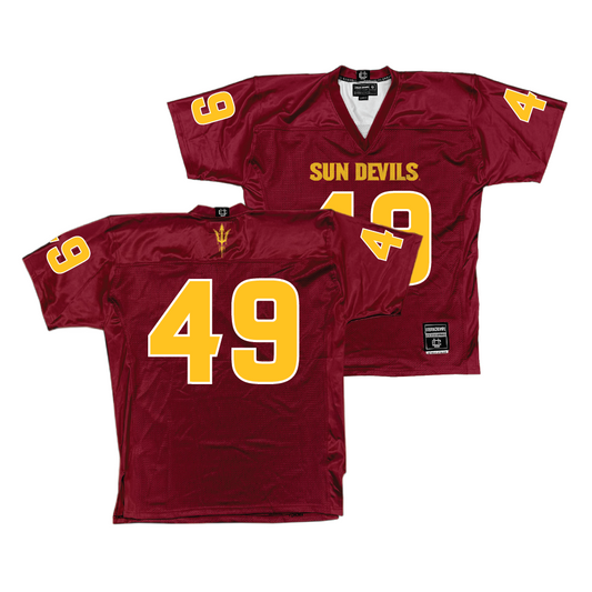 Arizona State Football Maroon Jersey - Prayer Young-Blackgoat