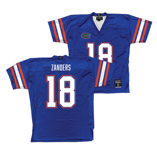 Florida Football Royal Jersey - Dante Zanders #18