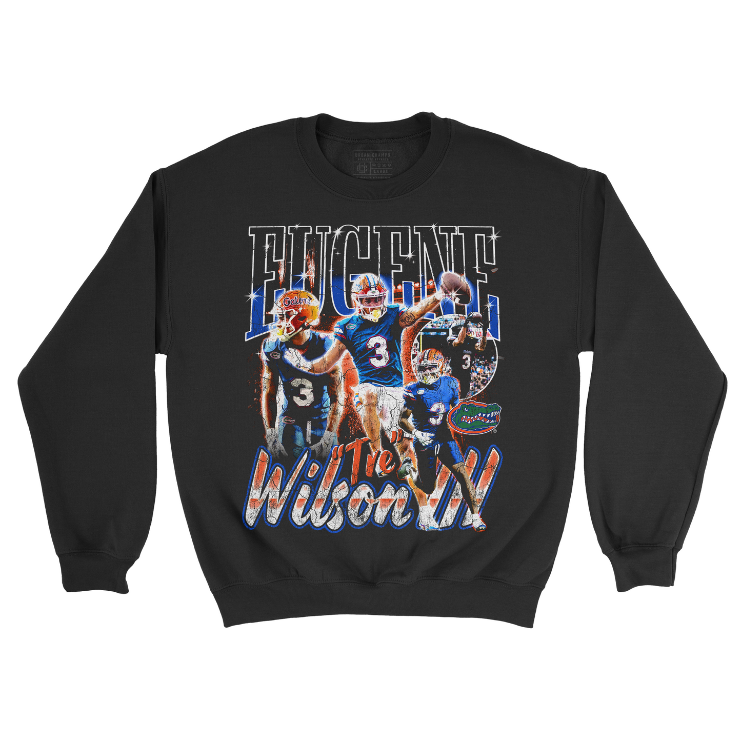 EXCLUSIVE RELEASE: Eugene Wilson III Streetwear Black Crewneck