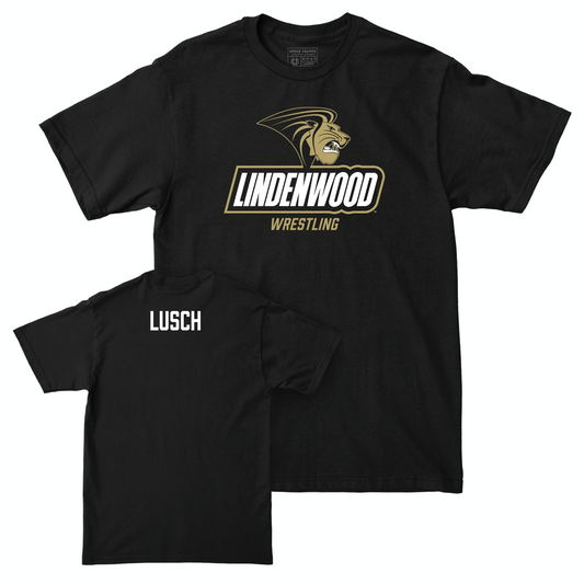 Lindenwood Wrestling Black Legacy Tee - Bailey Lusch