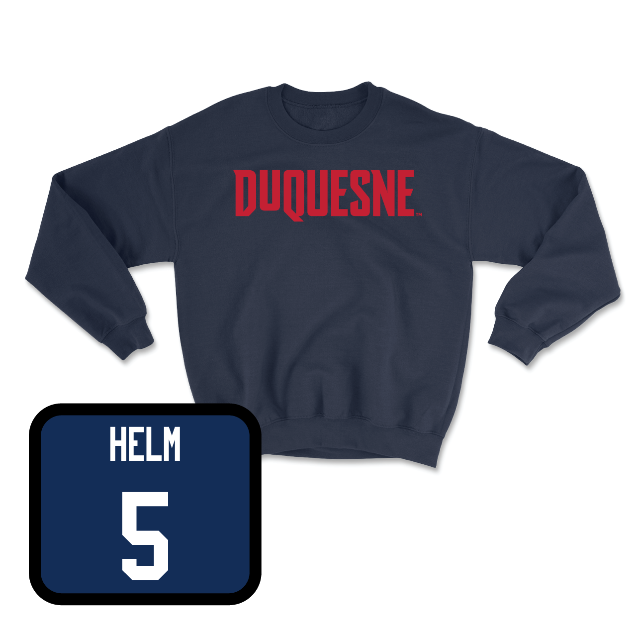 Duquesne Women's Volleyball Navy Duquesne Crew