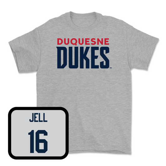 Duquesne Men's Soccer Sport Grey Lock Tee