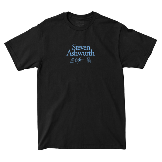 EXCLUSIVE RELEASE: Steven Ashworth Signature Black Tee